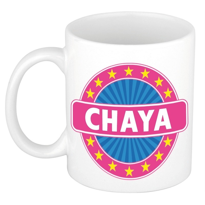 Voornaam Chaya koffie/thee mok of beker Top Merken Winkel